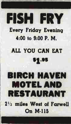 Birch Haven Motel - September 1970 Ad
